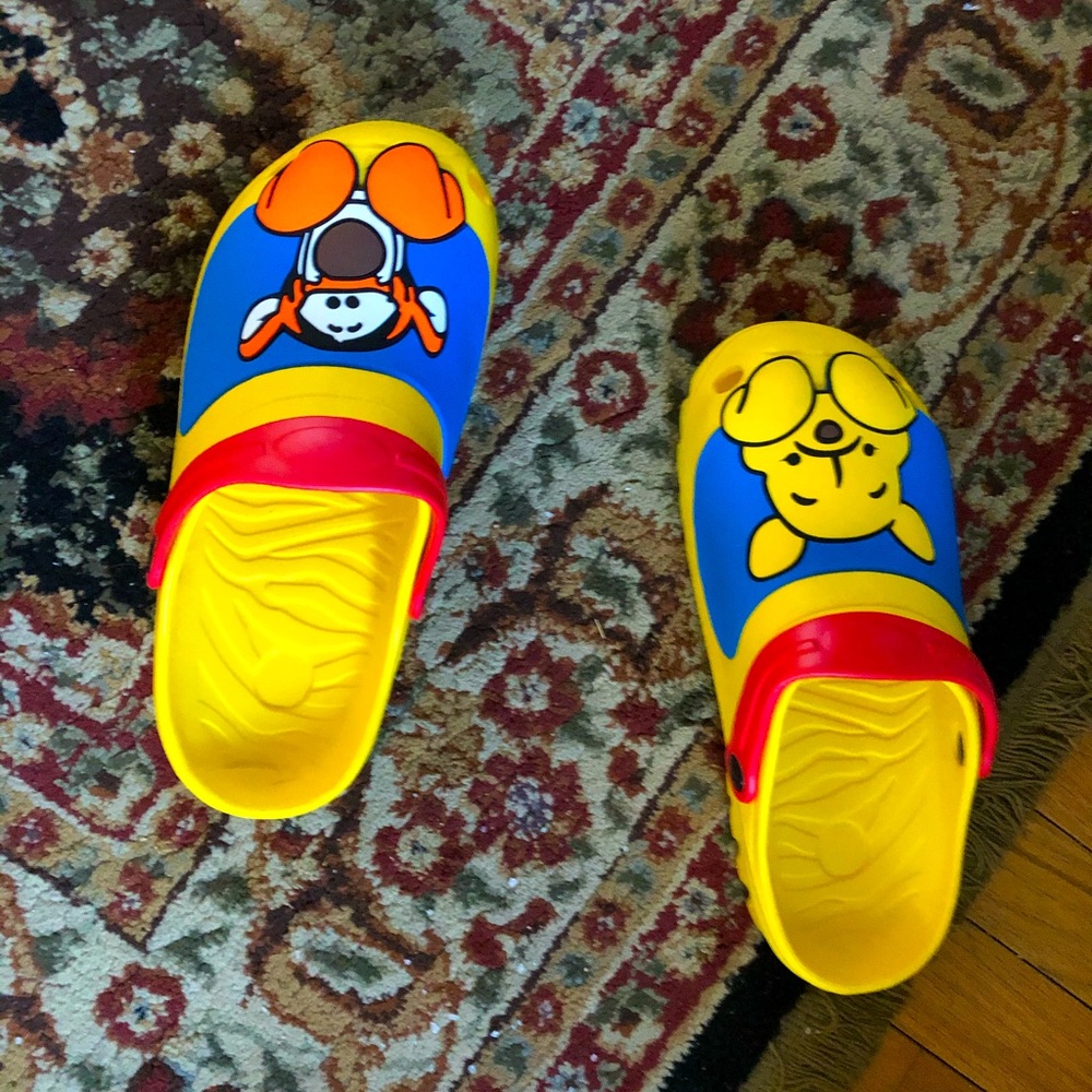 Pooh and Tigger Beach Shoes, brand new, sz39